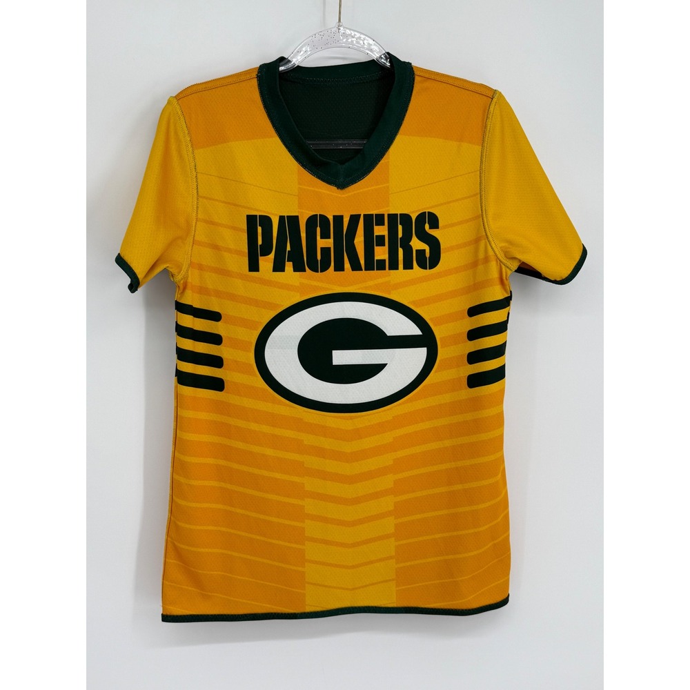 Green Bay Packers NFL Flag Play Football Reversible Jersey Mesh Sz (see pics)